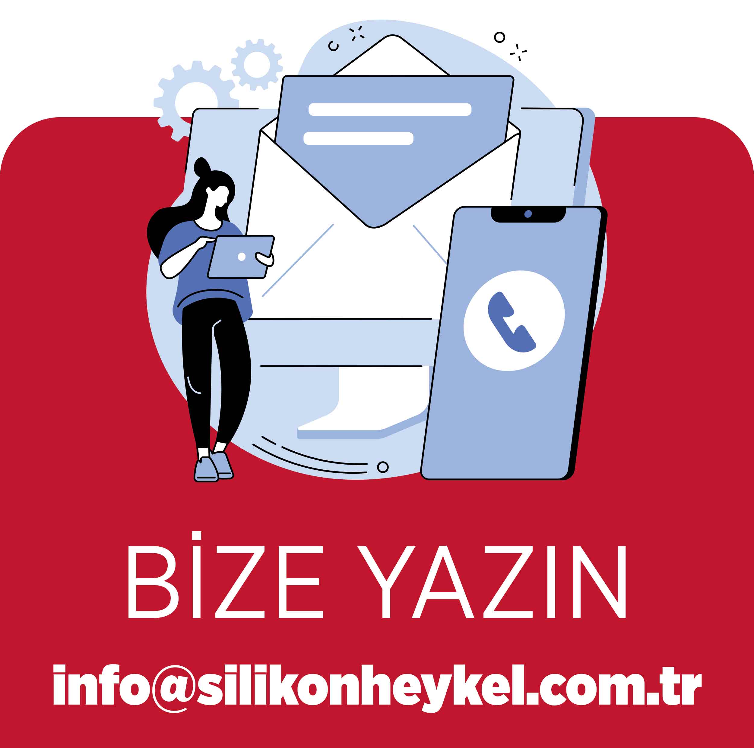 silikon heykel